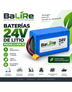 Baterías 24V de Litio Recargables – Packs Li-Ion 7S