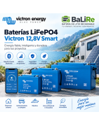 Baterías LiFePO4 Victron 12V Smart 12,8V