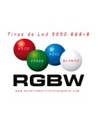 Tiras de Led 5050 RGB+W