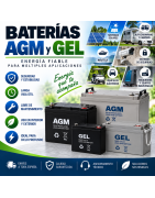 Baterías AGM y GEL - Energía Fiable para Múltiples Aplicaciones