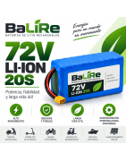 Baterías 72V de Litio Recargables – Packs Li-Ion 20S