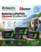 Baterías LiFePO4 Upower Ecoline 12V