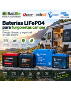 Baterias LiFePo4 para Furgonetas Camper