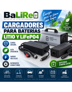 Cargadores baterias Litio y LiFePo4