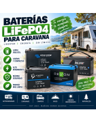 Baterias LiFePo4 para caravana