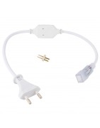 Conectores y accesorios tiras de led 220v 